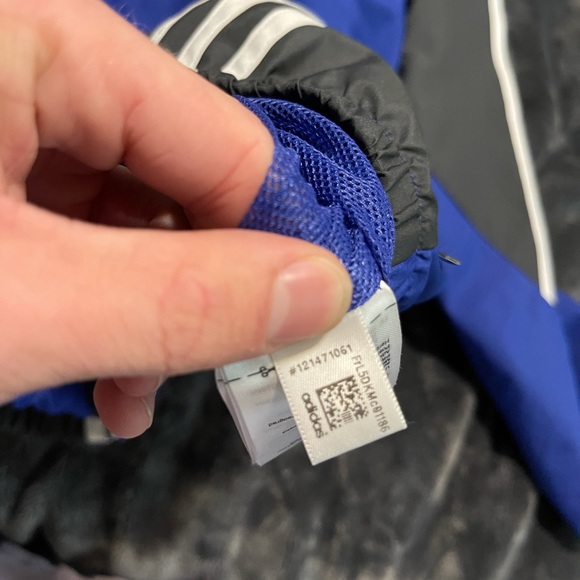 Adidas Essentials 3-Stripes Full Zip Hoodie - Picture 5 of 5